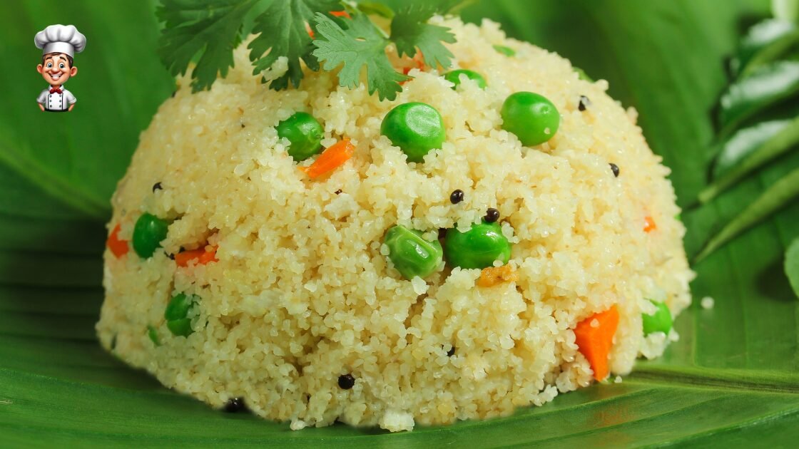 Rich Vegetables Suji (Rava) Upma Recipe in English step by step: