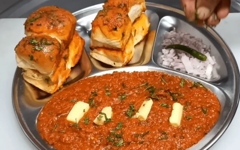 Simple pav bhaji recipe in English