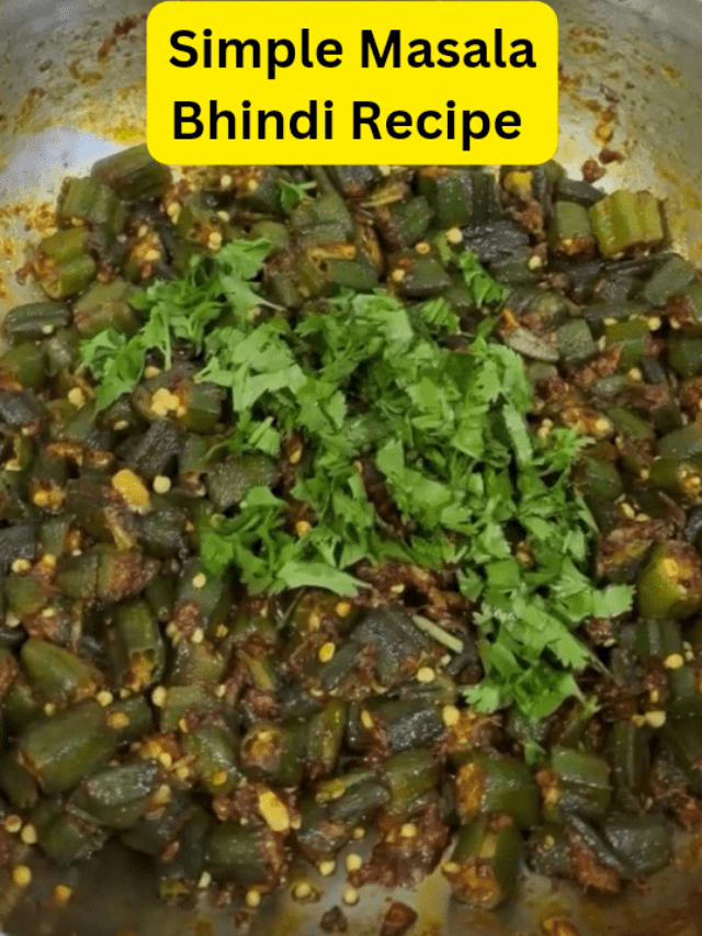 How to make bhindi fry without sticking?